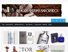 Tablet Screenshot of melhoresperfumesimportados.com